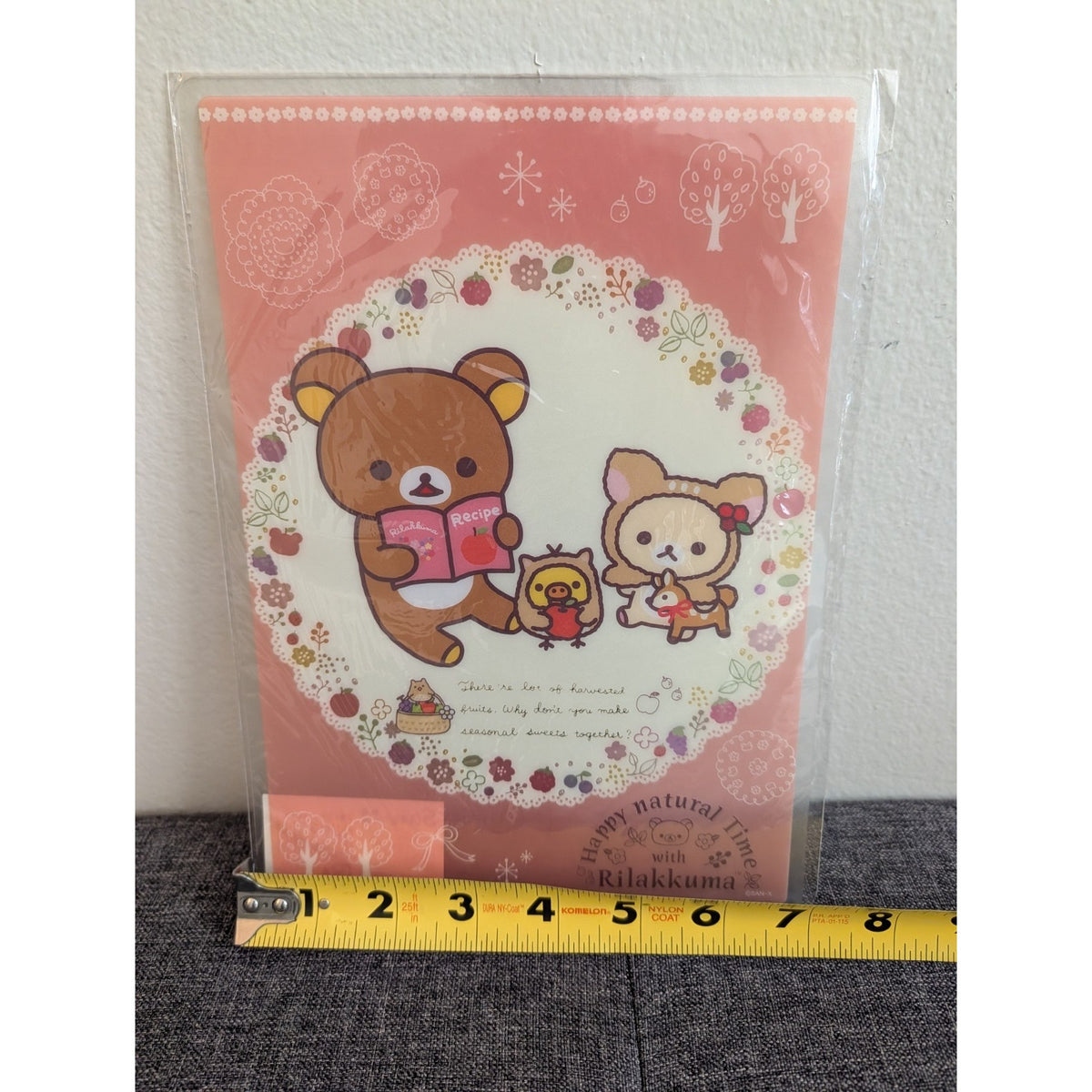 Rilakkuma Happy Natural Time Desk Mat