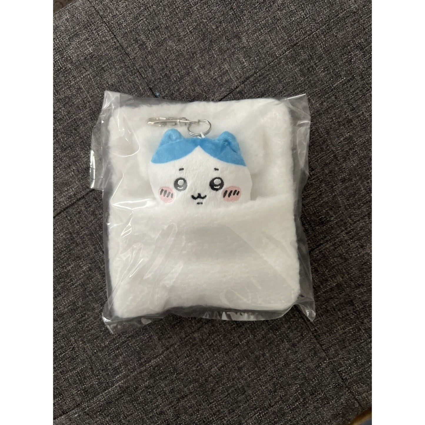 Chiikawa Futon Reel Pass Case Plush Anime BNWT US Seller