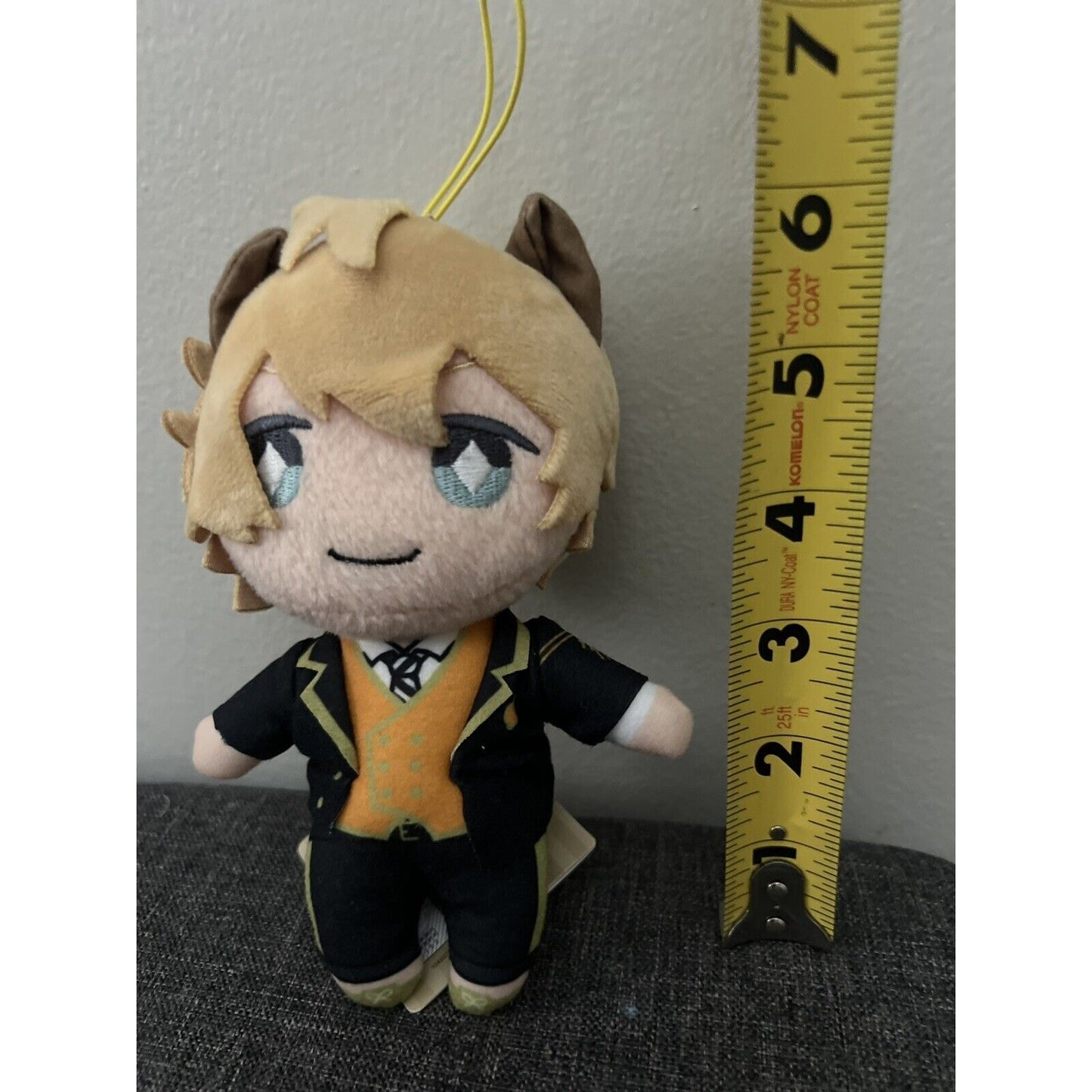 Sega Twisted Wonderland Ruggie Bucchi 6" Plush School Uniform BNWT US Seller