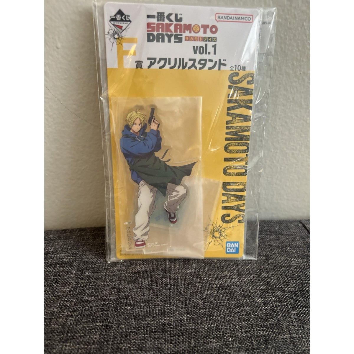 Sakamoto Days Asakura Shin Ichiban Kuji F-Prize Acrylic Stand