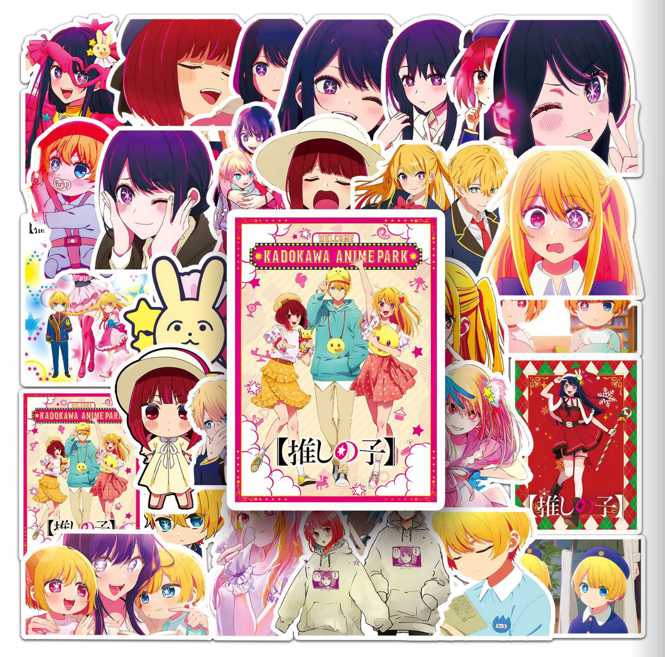 Oshi No Ko Anime 50 Piece Sticker Set