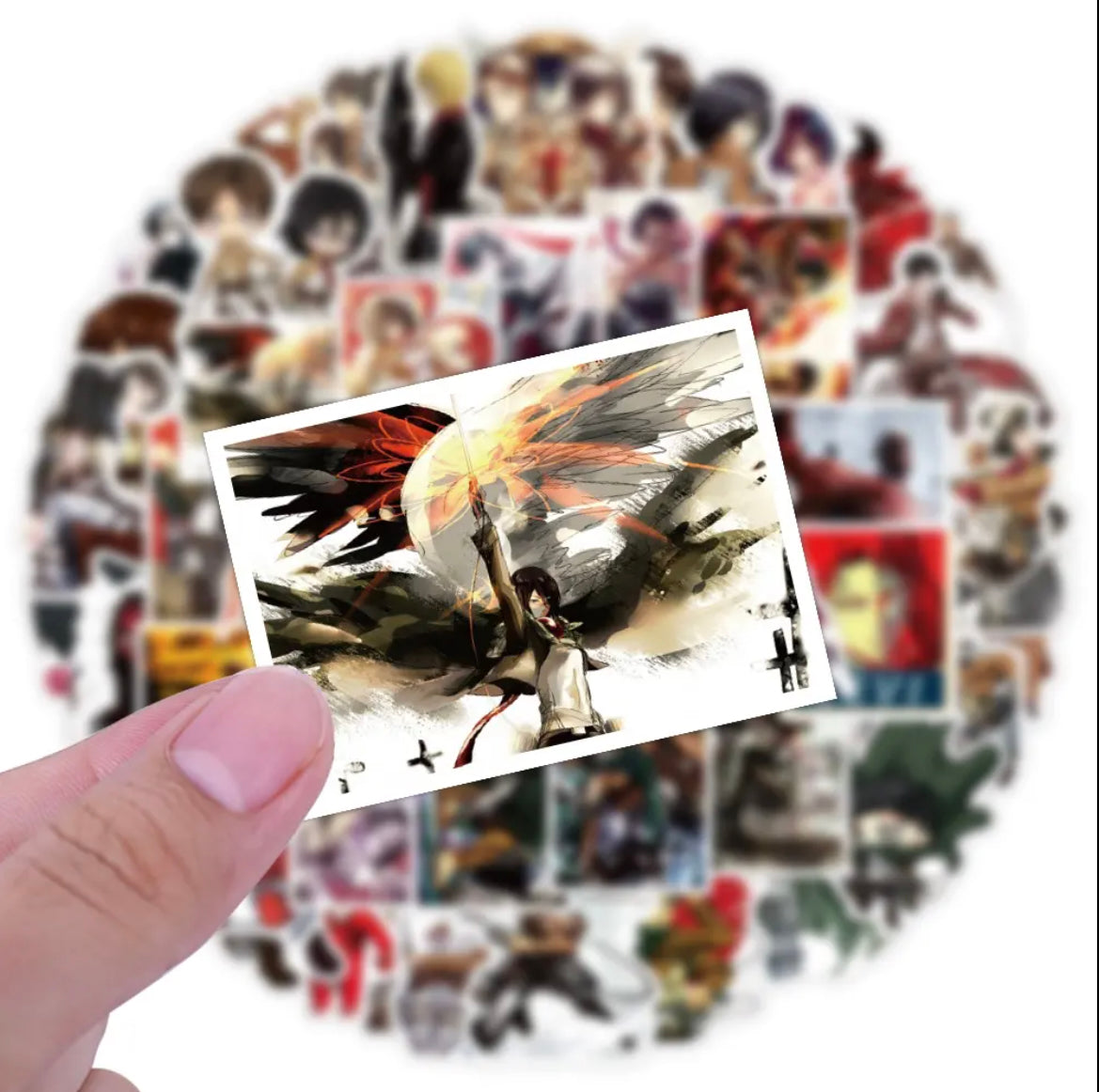 Attack On Titan Anime 50 Piece Sticker Set