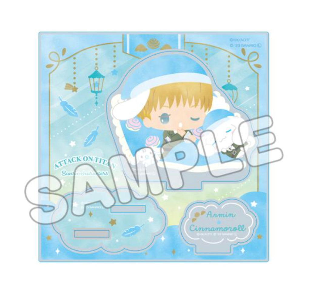 Attack On Titan X Sanrio Armin Arlert Cinnamoroll Acrylic Stand