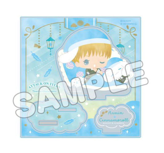 Attack On Titan X Sanrio Armin Arlert Cinnamoroll Acrylic Stand