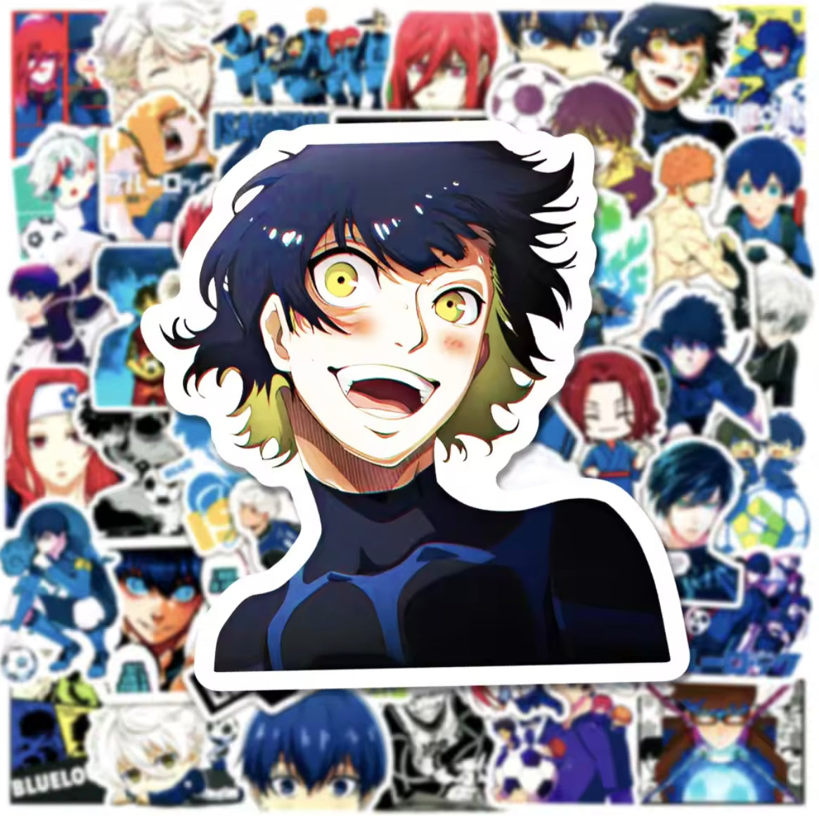 Blue Lock Anime 50 Piece Sticker Set