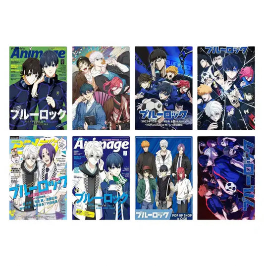 Blue Lock Anime 8 Piece Poster Set