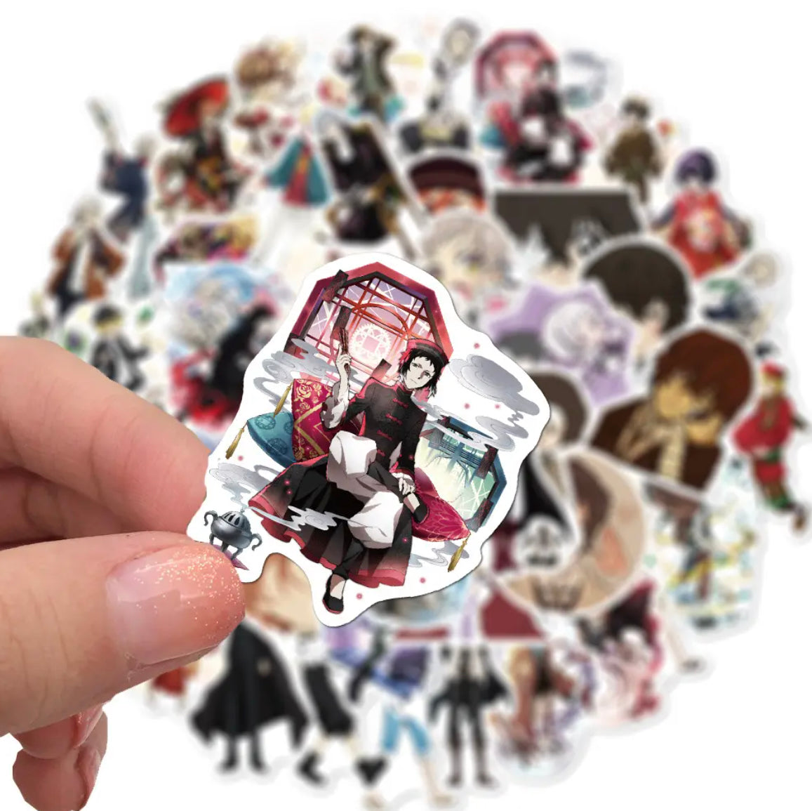 Bungo Stray Dog Anime 50 Piece Sticker Set