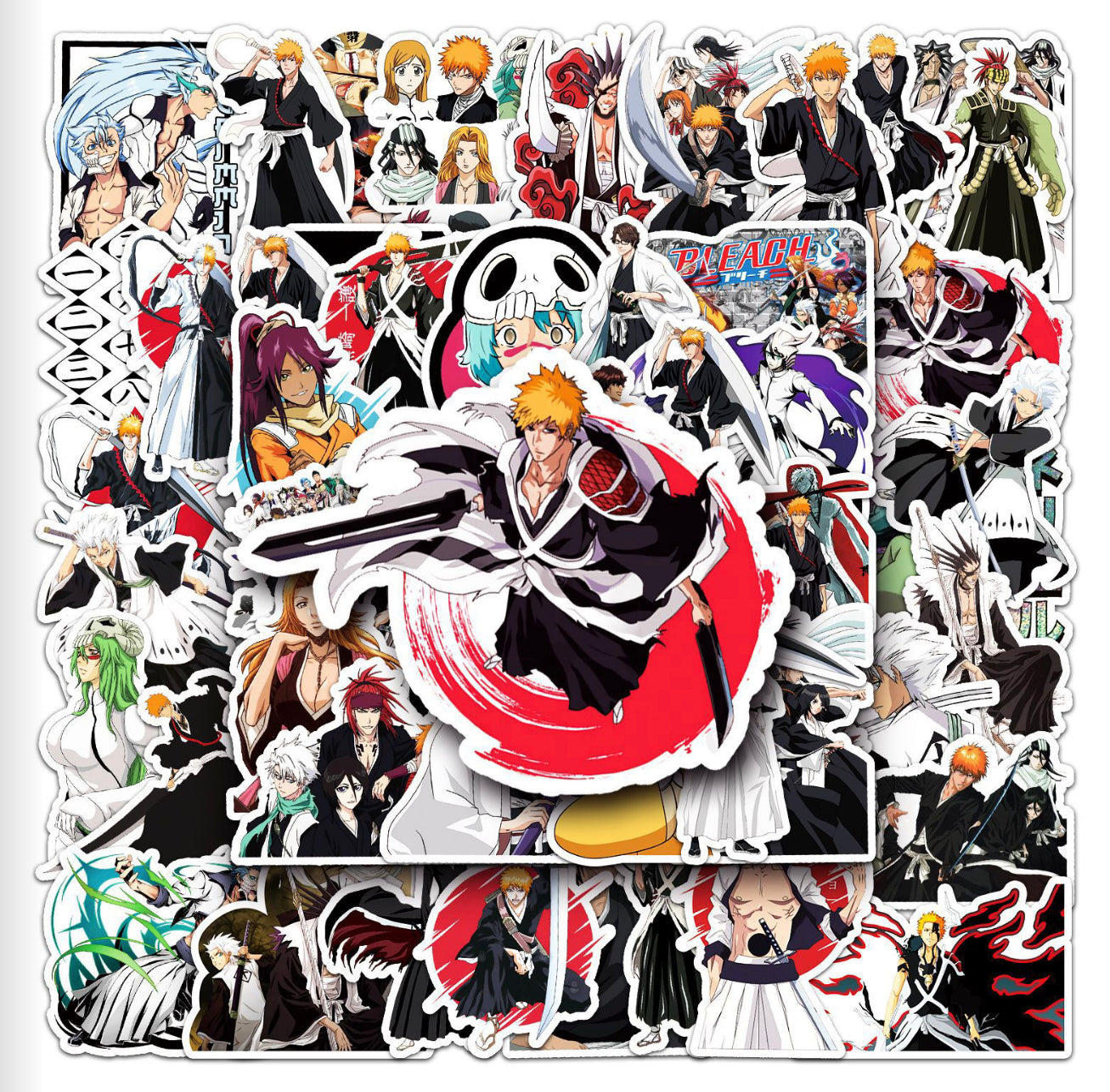 Bleach Anime 50 Piece Sticker Set