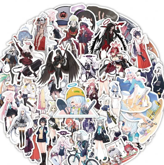 Blue Archive Anime 50 Piece Sticker Set