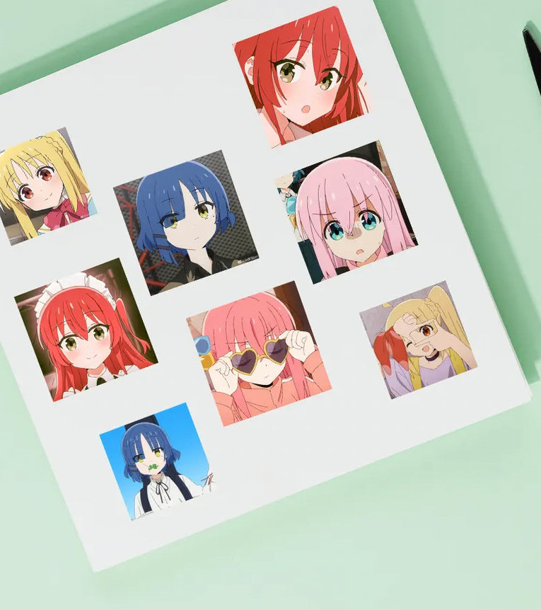 Bocchi The Rock Anime 50 Piece Sticker Set