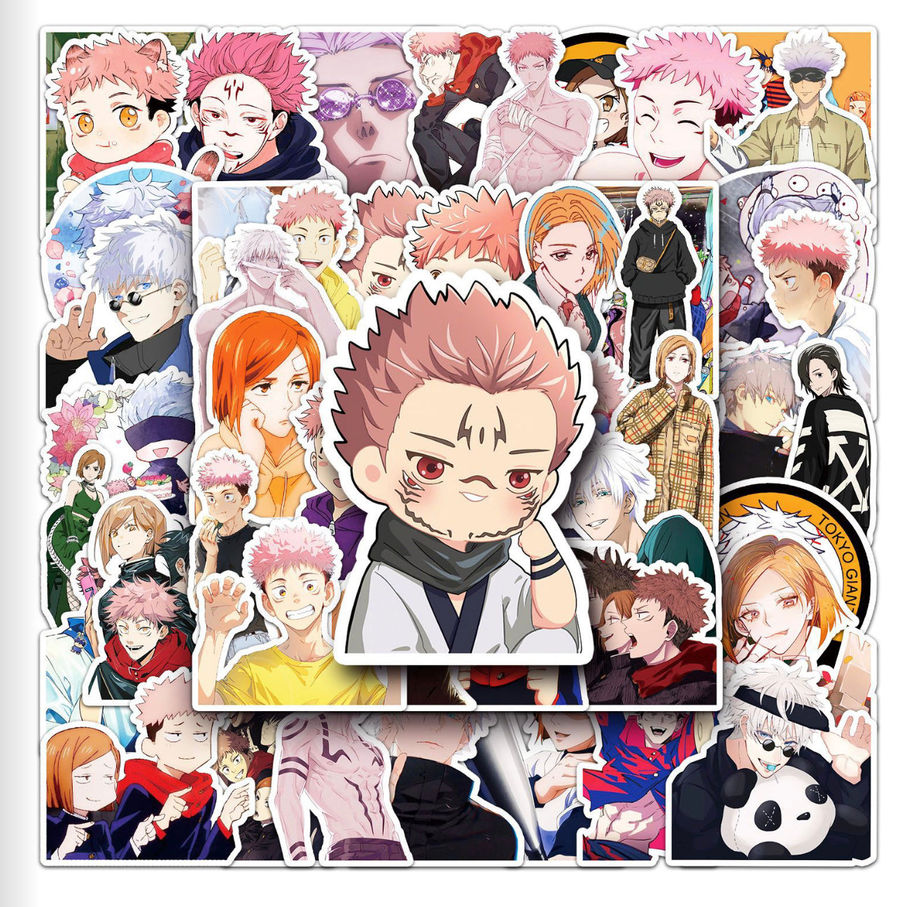 Jujutsu Kaisen Anime 50 Pc Sticker Set