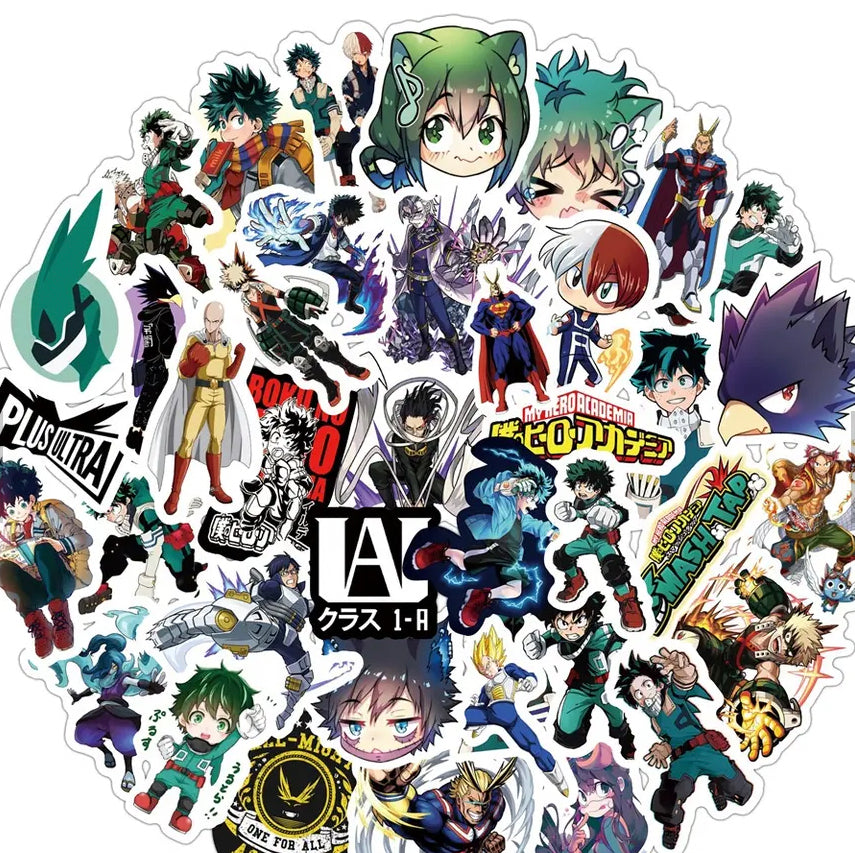 My Hero Academia Anime 45 Piece Sticker Set