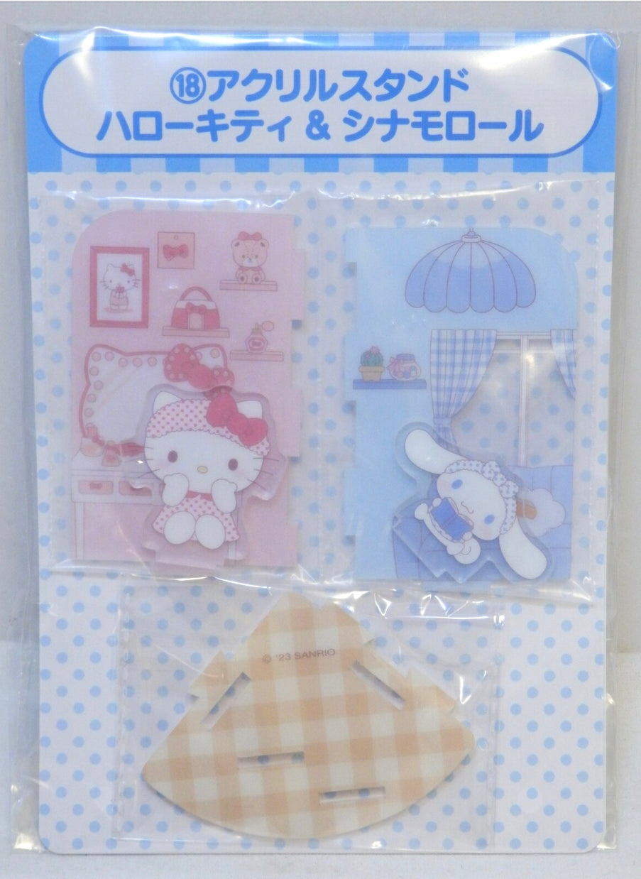 Sanrio Hello Kitty Cinnamoroll Dual Acrylic Stand