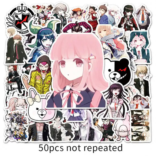 Danganronpa Anime 50 Piece Sticker Set