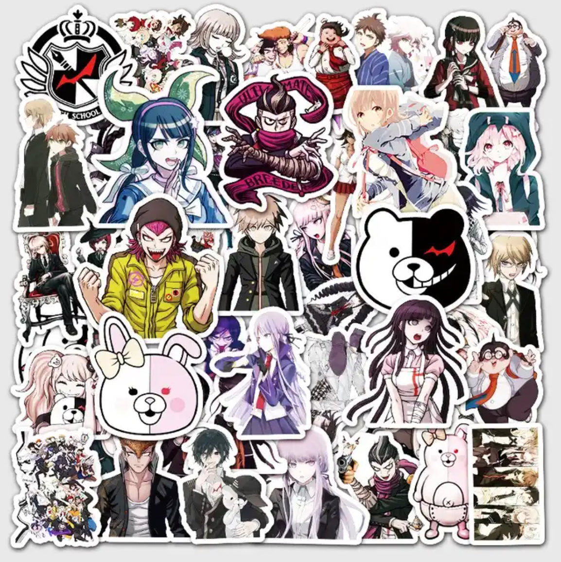 Danganronpa Anime 50 Piece Sticker Set