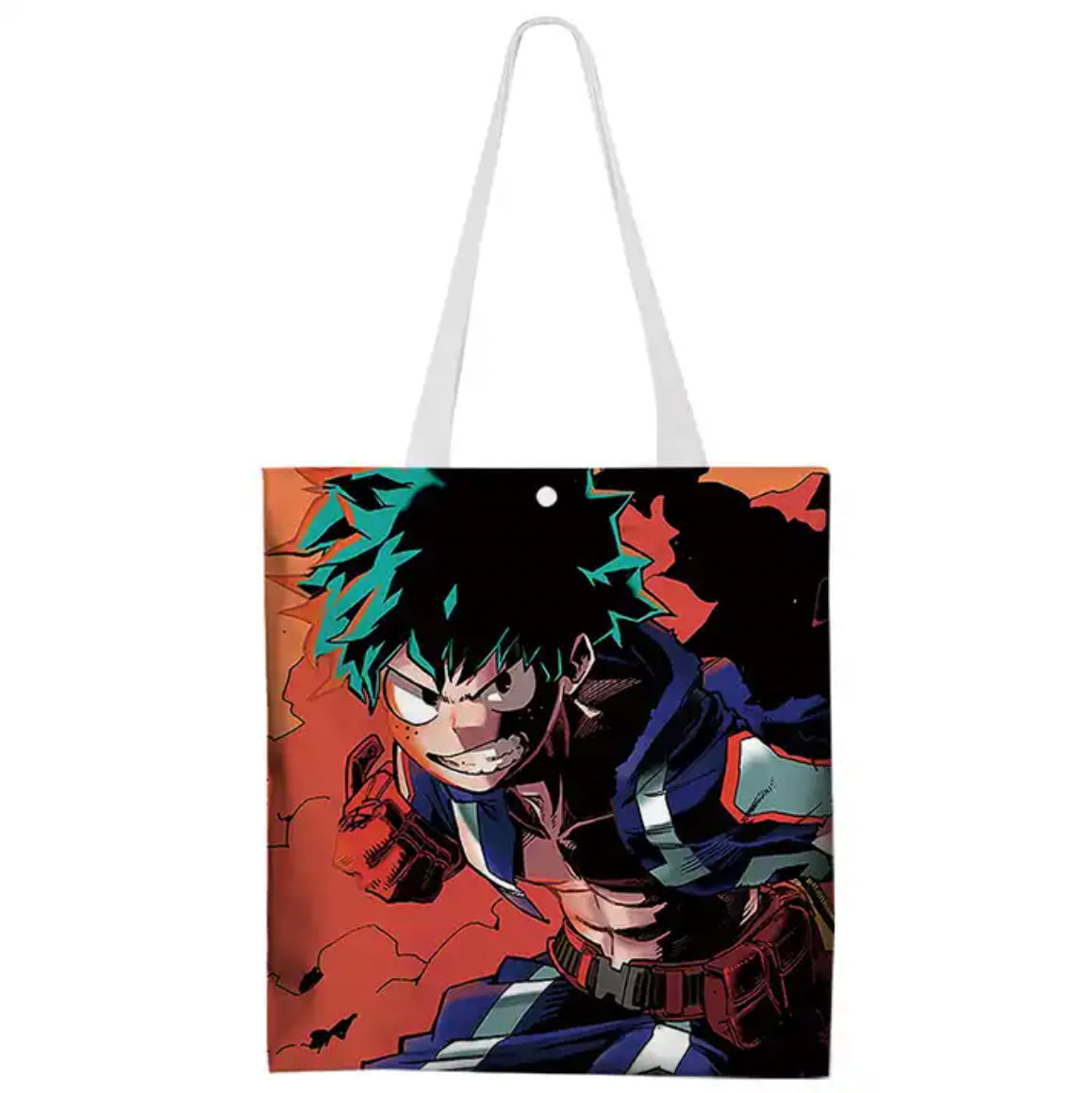 My Hero Academia Deku Anime Tote Bag