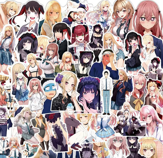 My Dress Up Darling Anime 50 Piece Sticker Set