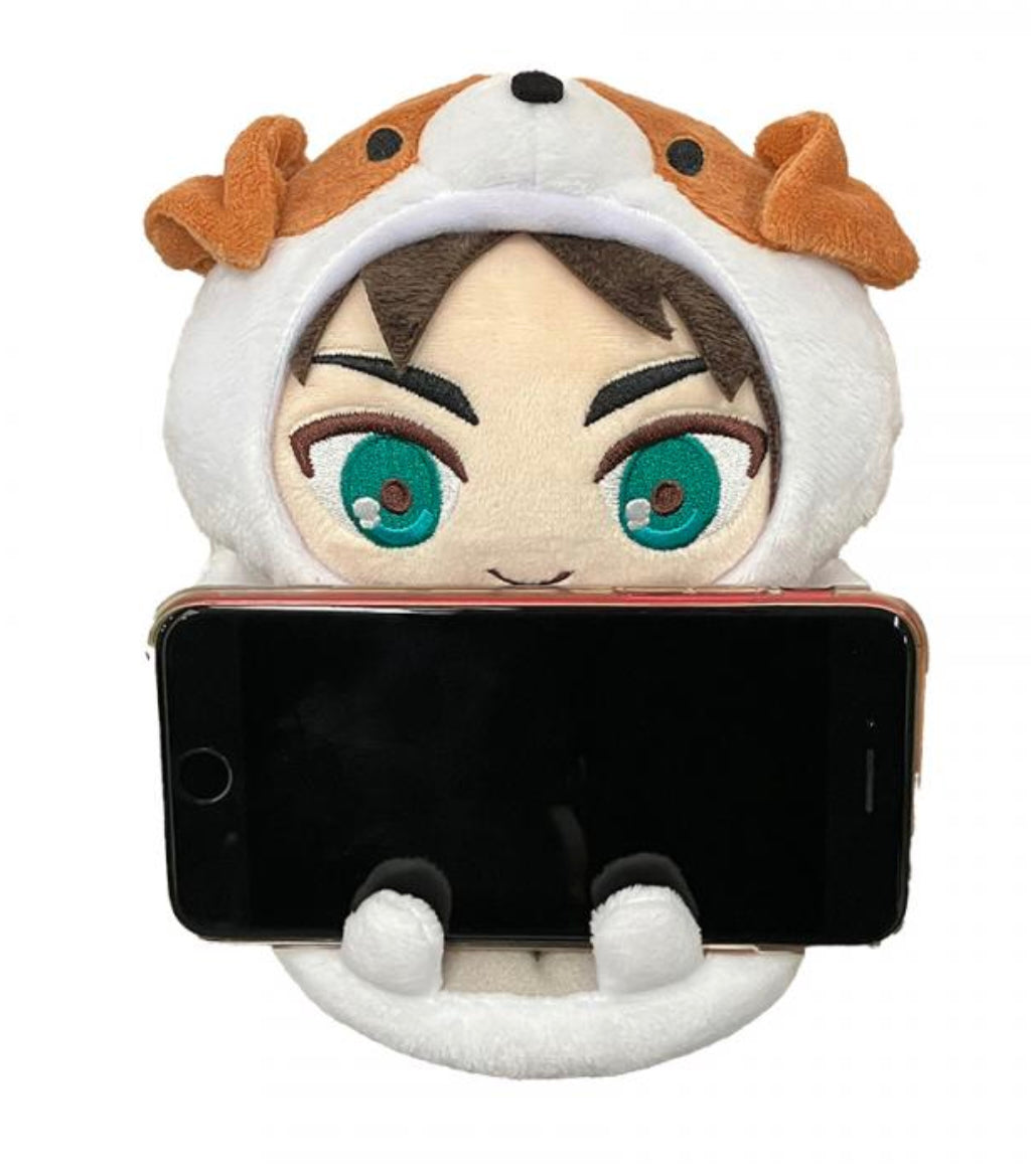 Attack On Titan Eren Yeager Smartphone Stand Plush 7"