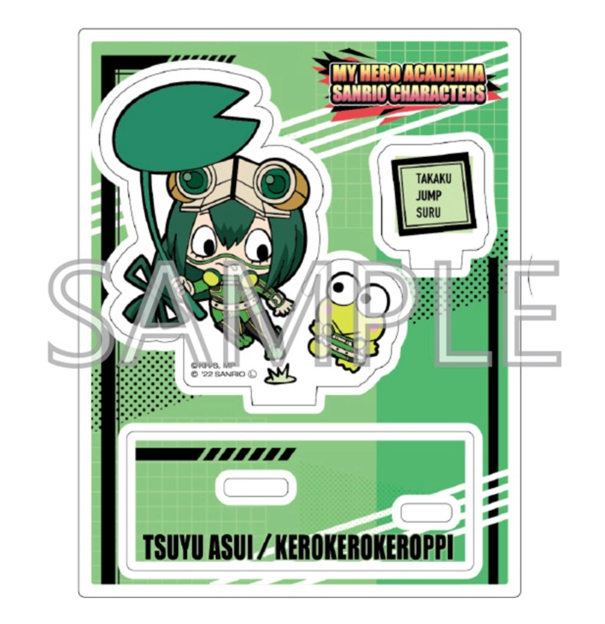 My Hero Academia X Sanrio Collab Tsuyu Asui/Keroppi Acrylic Stand