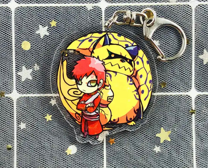 Naruto Gaara Anime Acrylic Keychain