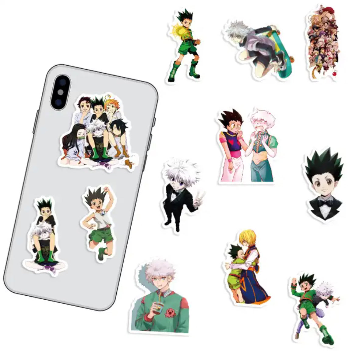 Hunter X Hunter Anime 50 Piece Sticker Set