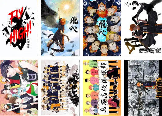 Haikyuu Anime 8 Piece Poster Set