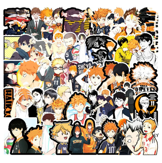 Haikyuu Anime 50 Piece Sticker Set