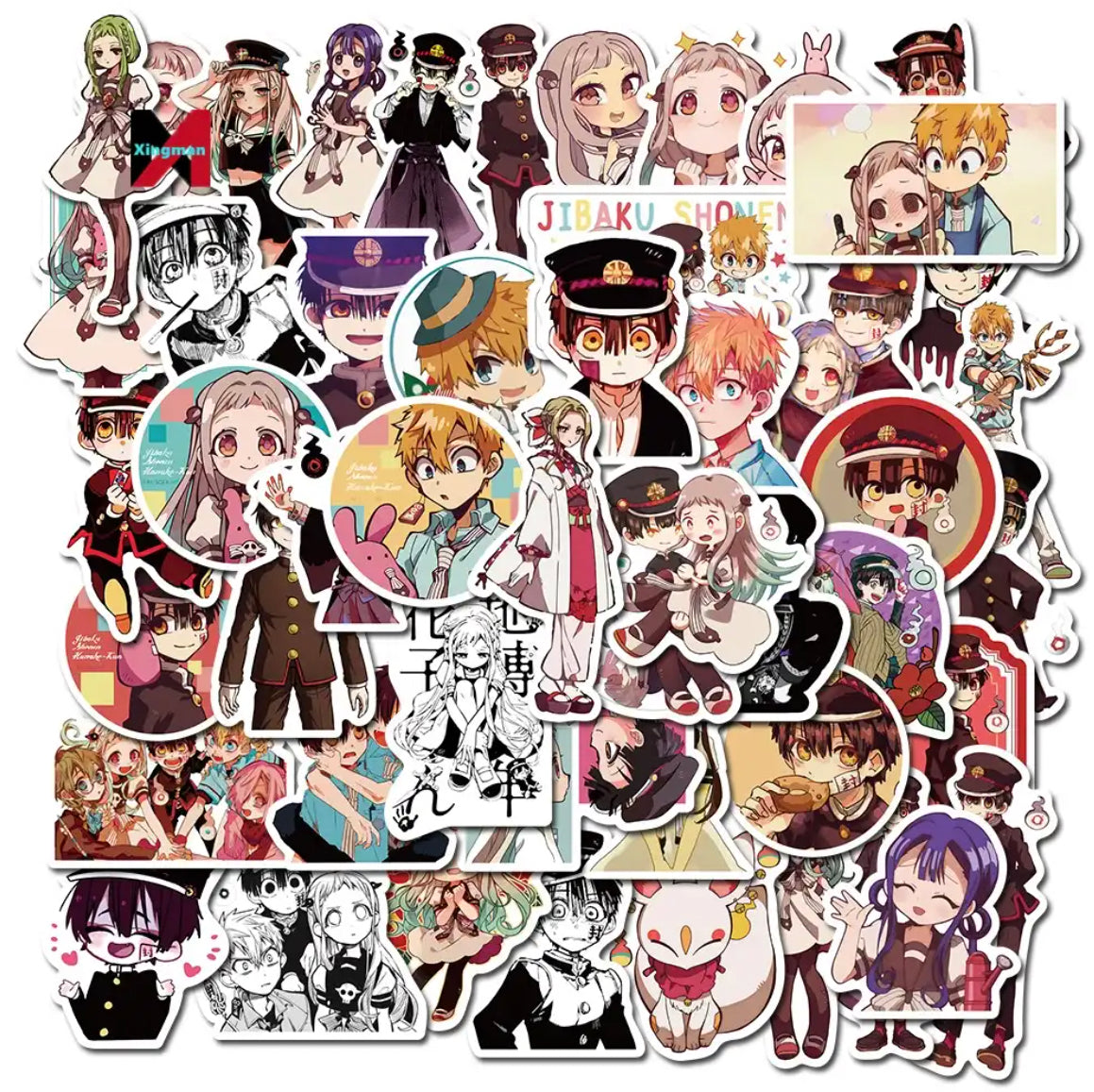 Toilet Bound Hanako Kun Anime 50 Piece Sticker Set