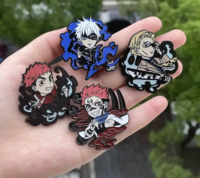 Jujutsu Kaisen Megumi Anime Enamel Pin