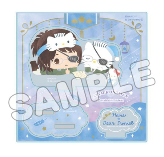 Attack On Titan X Sanrio Collab Hange Zoe Dear Daniel Acrylic Stand