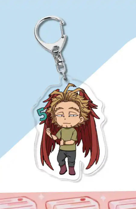 My Hero Academia Hawks Acrylic Keychain