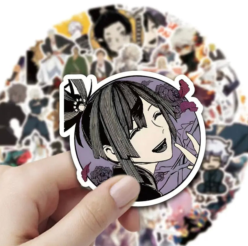 Hell's Paradise Anime 50 Piece Sticker Set