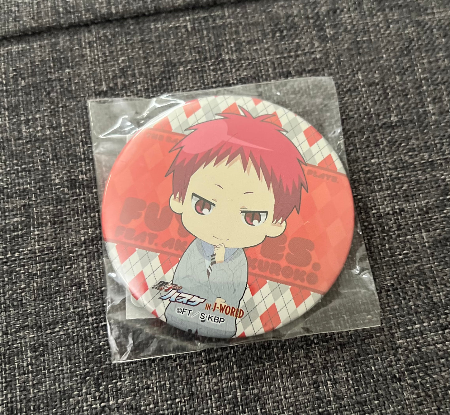 Kuroko's Basketball Anime Can Badge