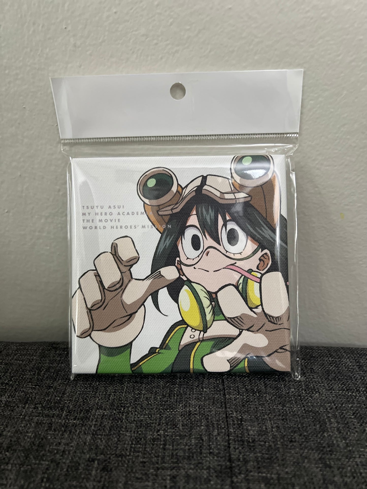 My Hero Academia Froppy World Heroes Mission Canvas Board