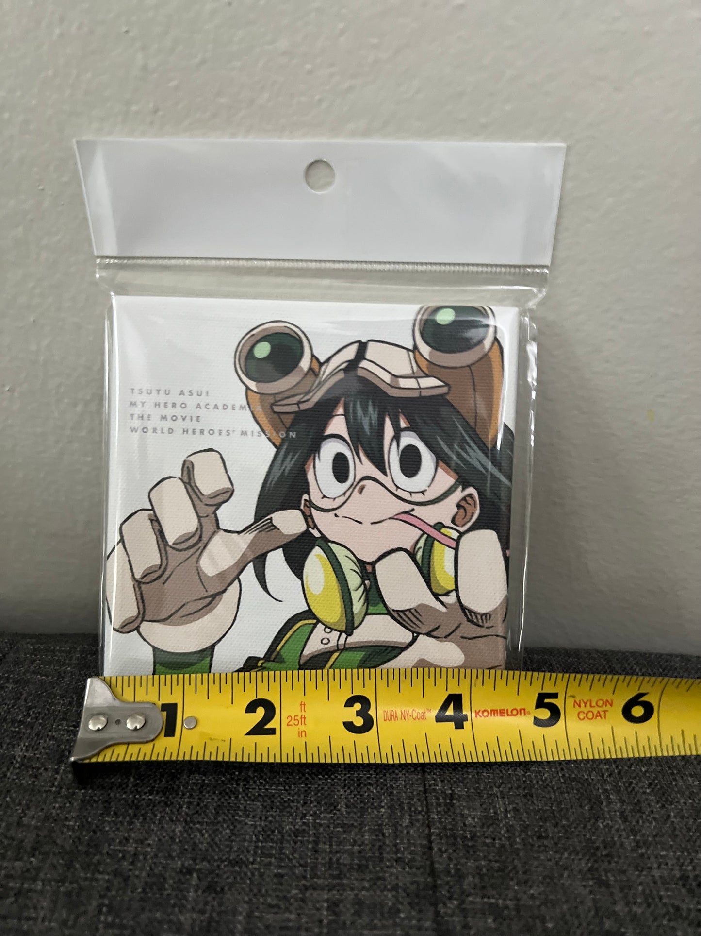 My Hero Academia Froppy World Heroes Mission Canvas Board