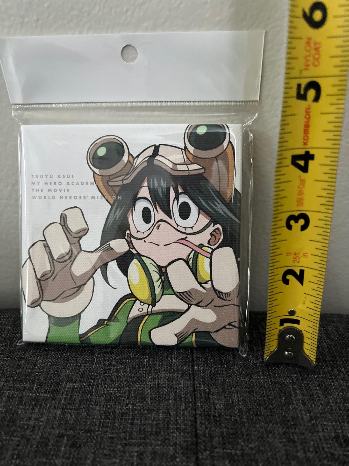 My Hero Academia Froppy World Heroes Mission Canvas Board