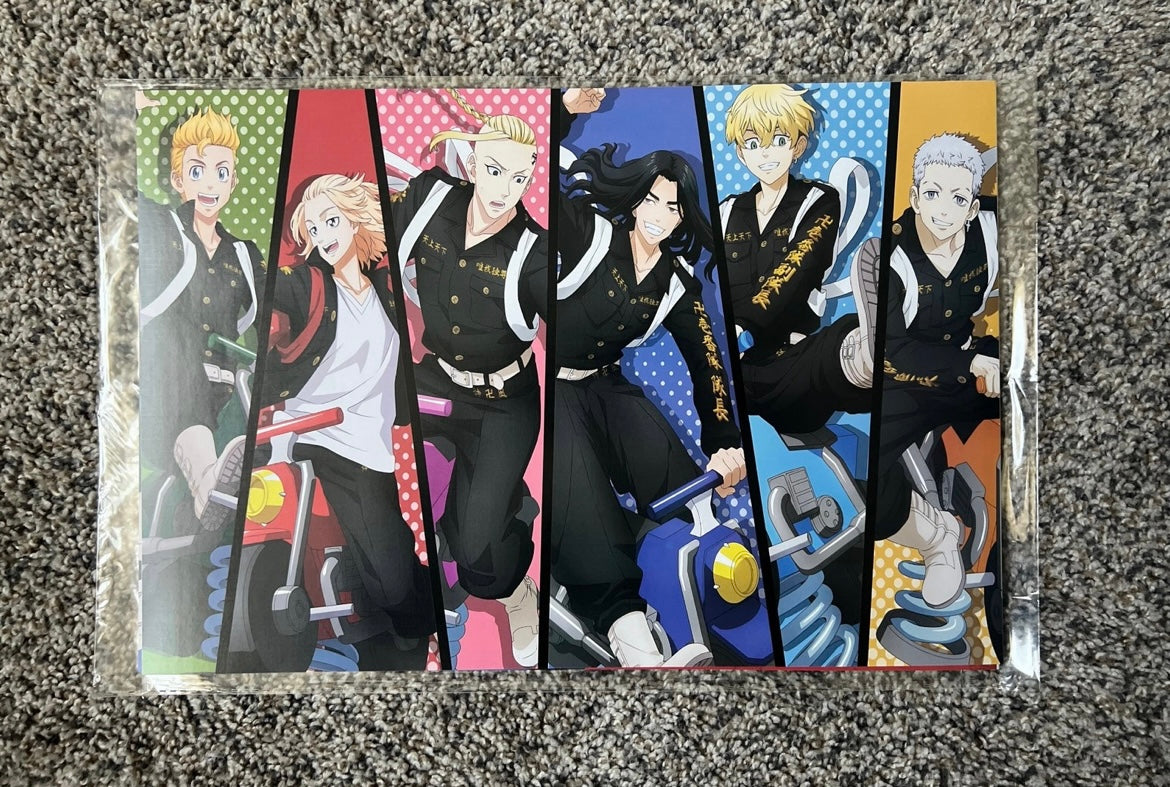 Tokyo Revenger Anime 8 Piece Poster Set