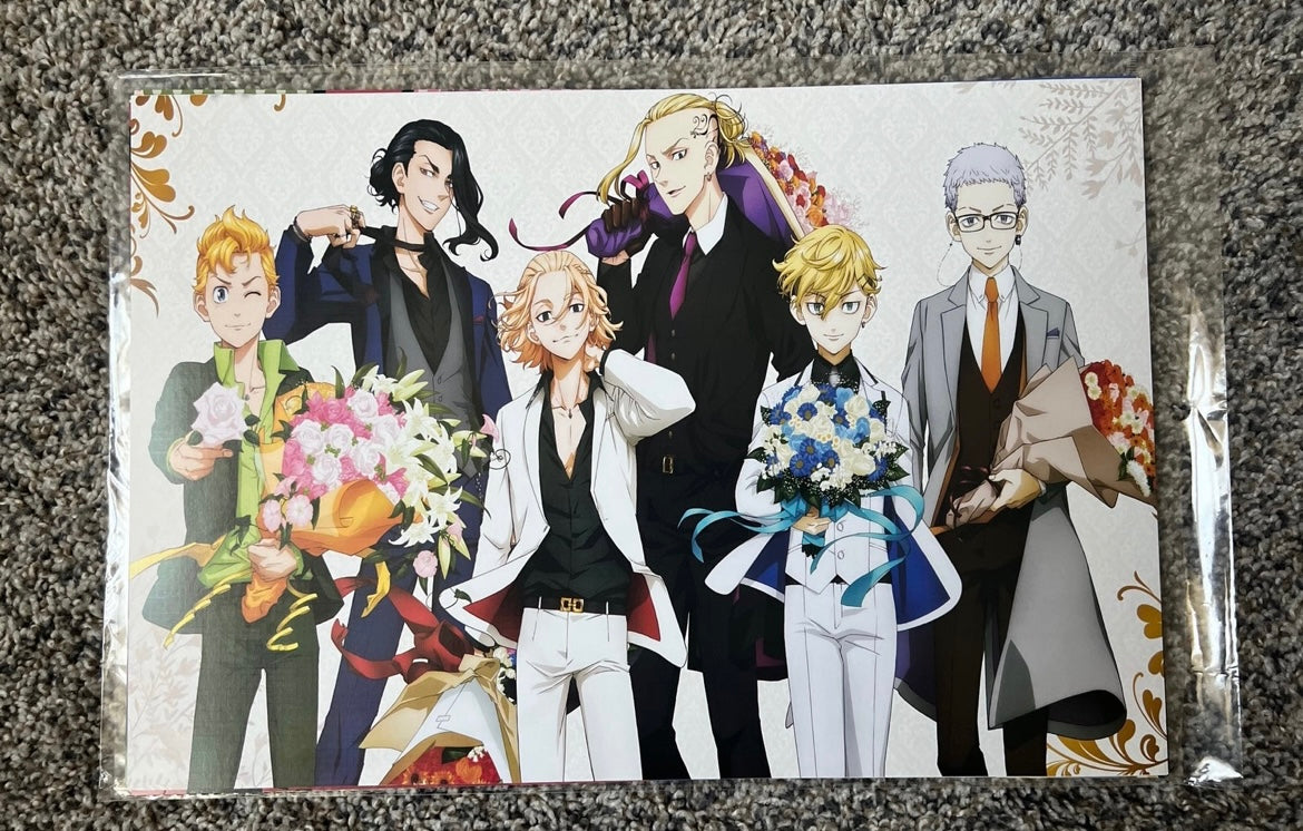 Tokyo Revenger Anime 8 Piece Poster Set