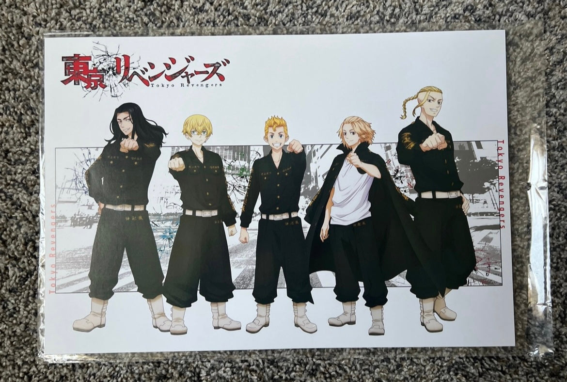 Tokyo Revenger Anime 8 Piece Poster Set