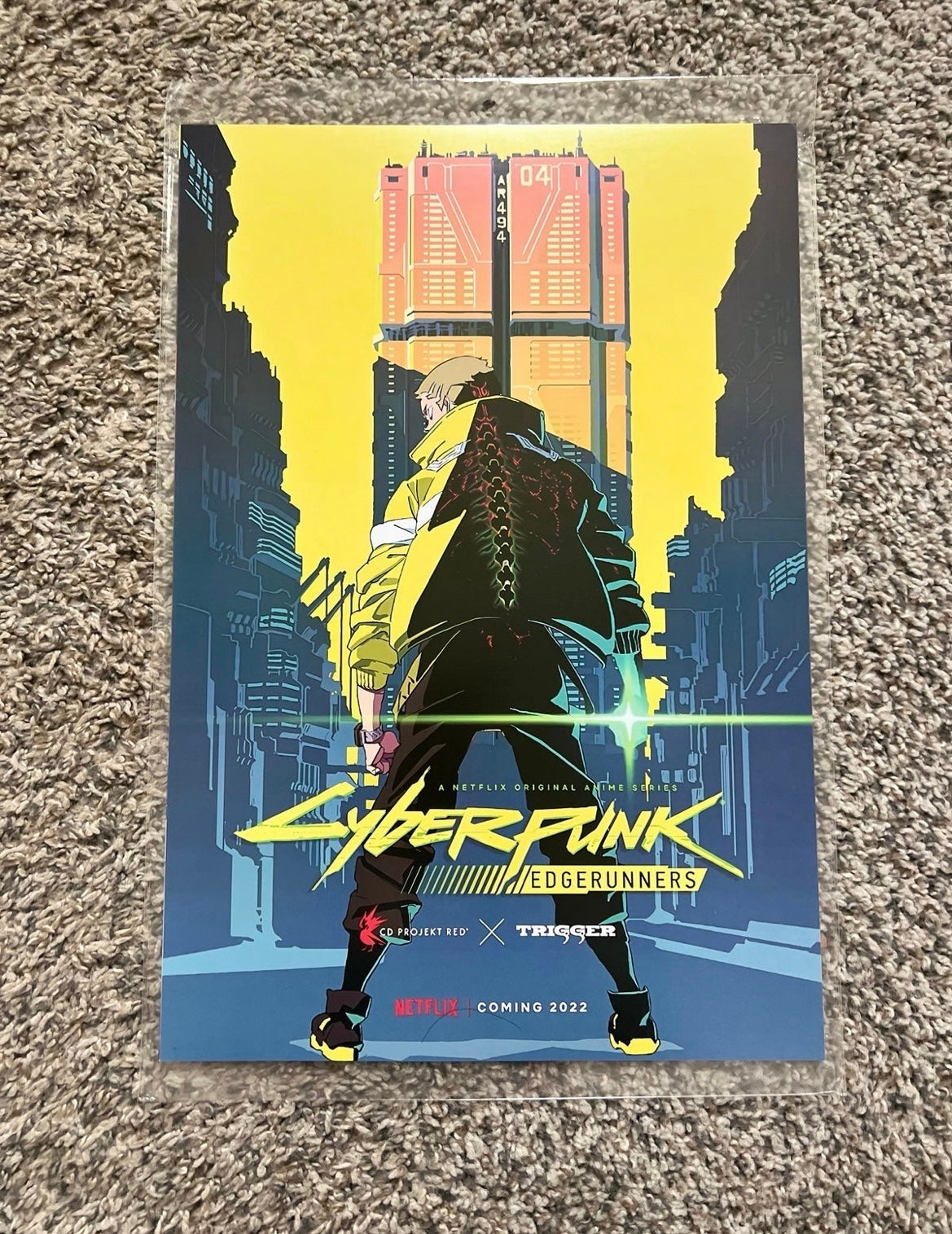 Cyberpunk Anime 8 Piece Poster Set