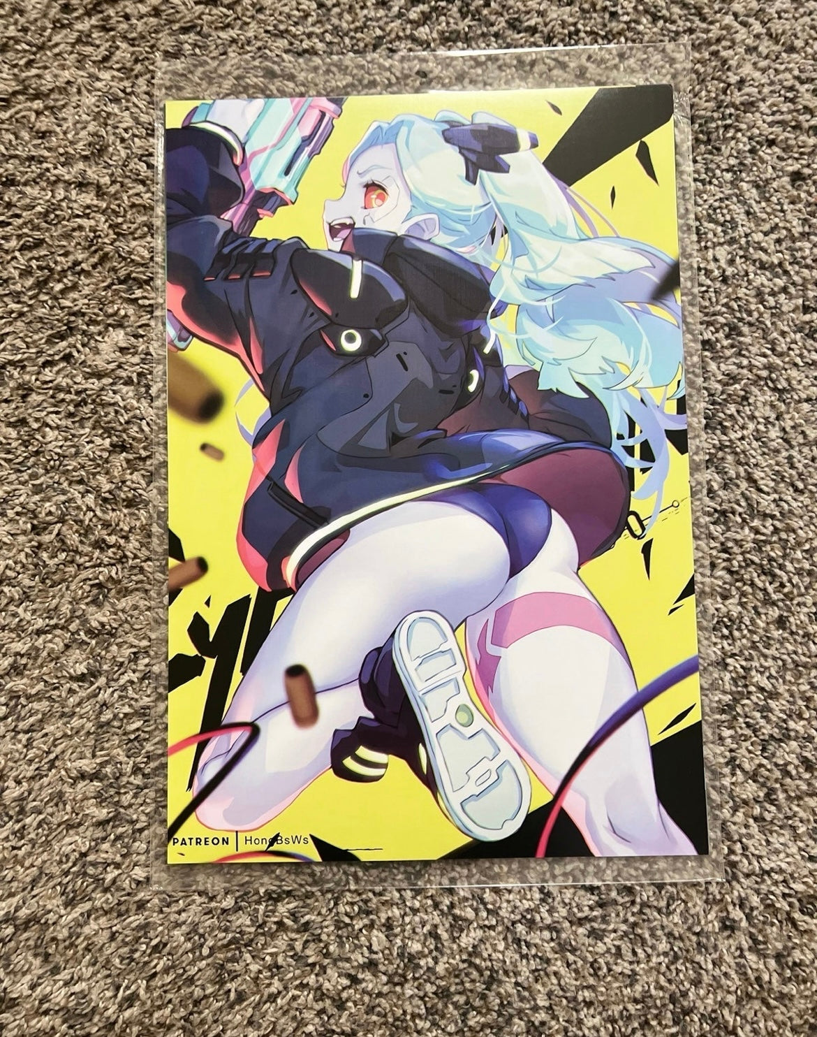 Cyberpunk Anime 8 Piece Poster Set