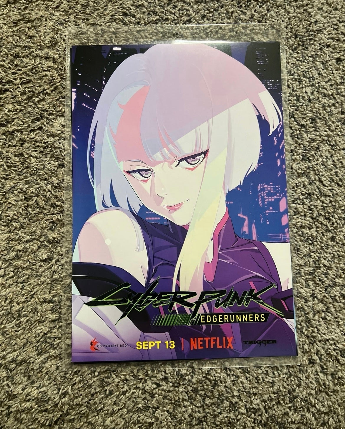 Cyberpunk Anime 8 Piece Poster Set