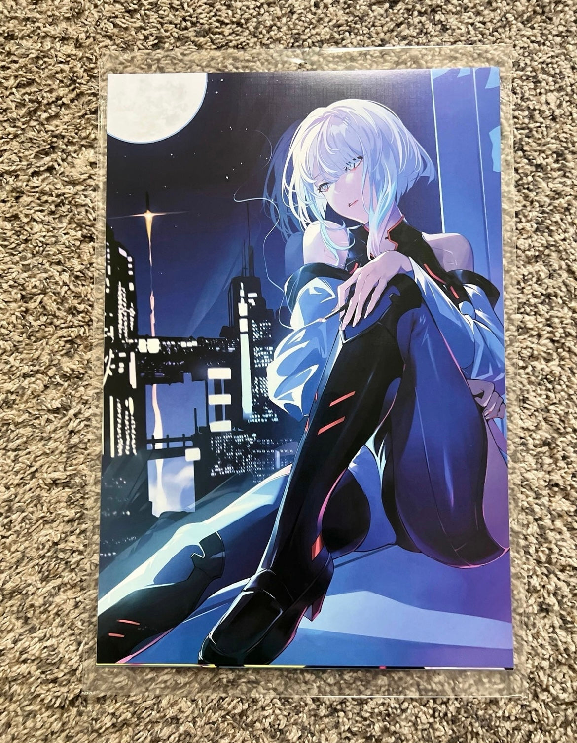 Cyberpunk Anime 8 Piece Poster Set