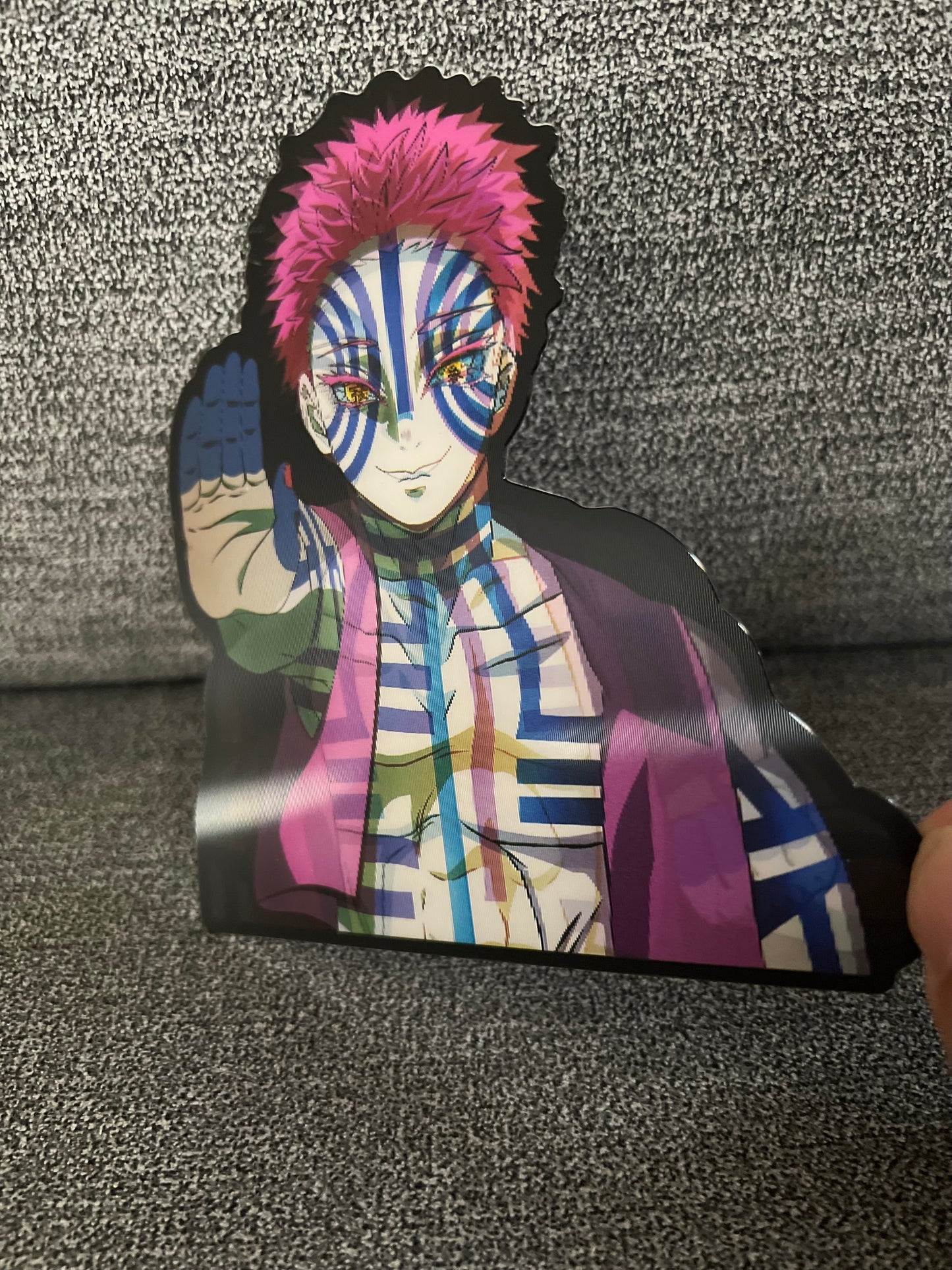 Demon Slayer Akaza Anime 3D/Motion Sticker