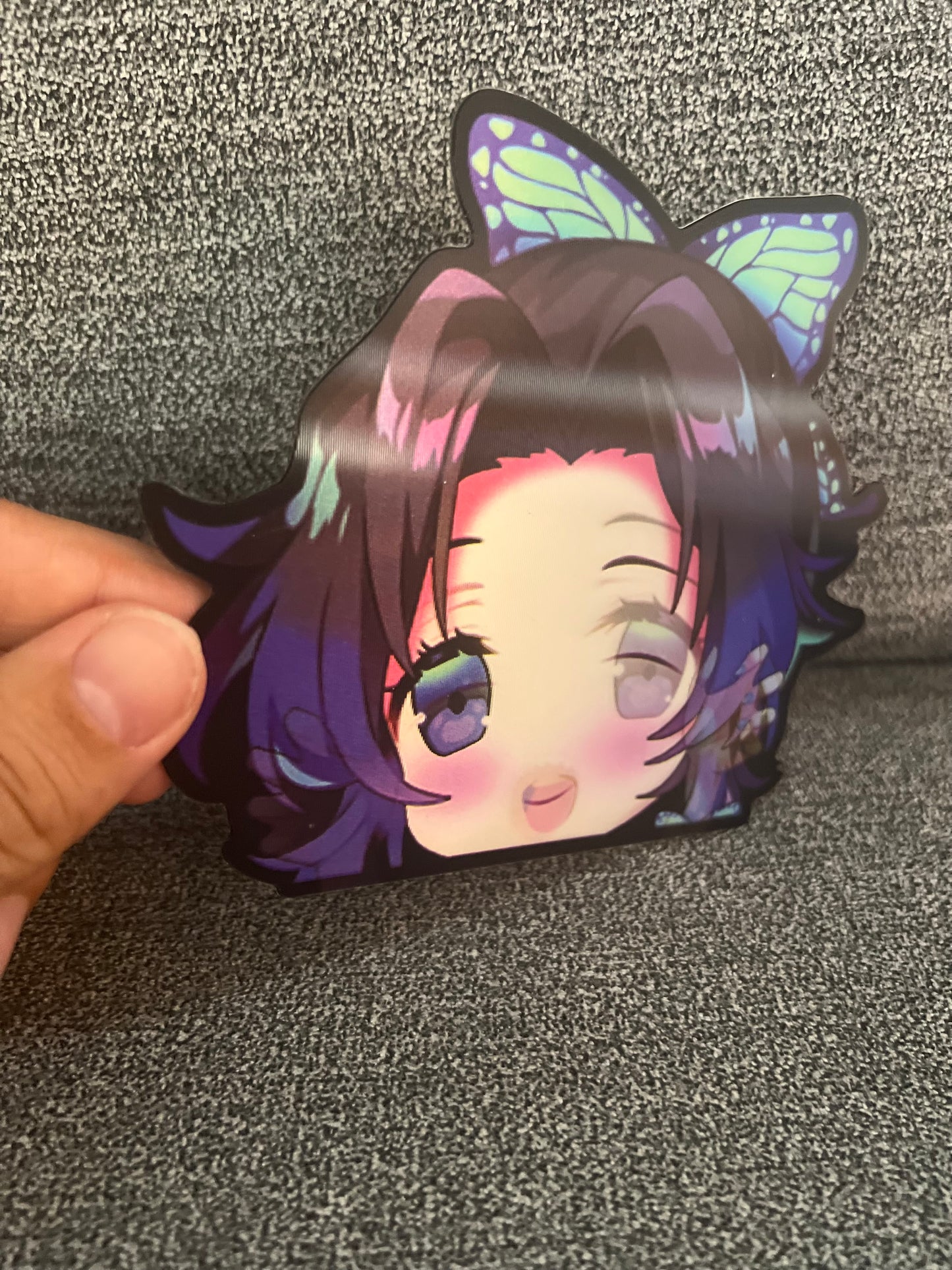 Demon Slayer Shinobu Chibi 3D/Motion Sticker