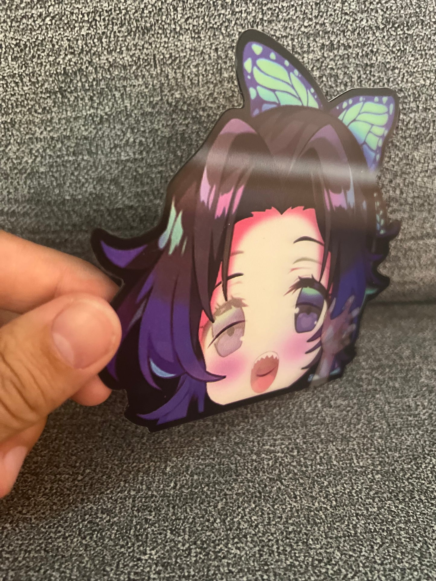 Demon Slayer Shinobu Chibi 3D/Motion Sticker