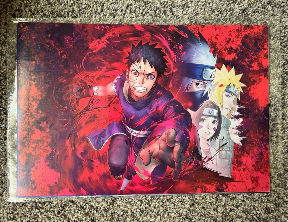 Naruto Anime 7 Piece Poster Set