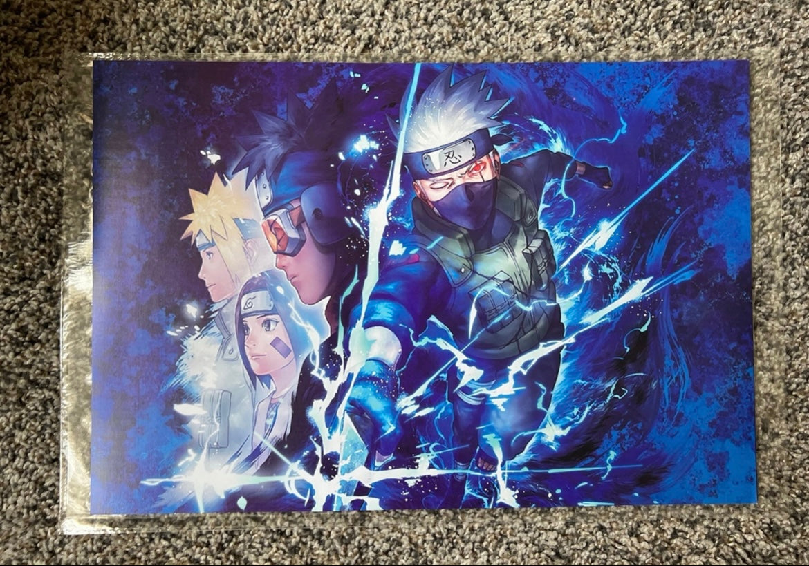 Naruto Anime 7 Piece Poster Set