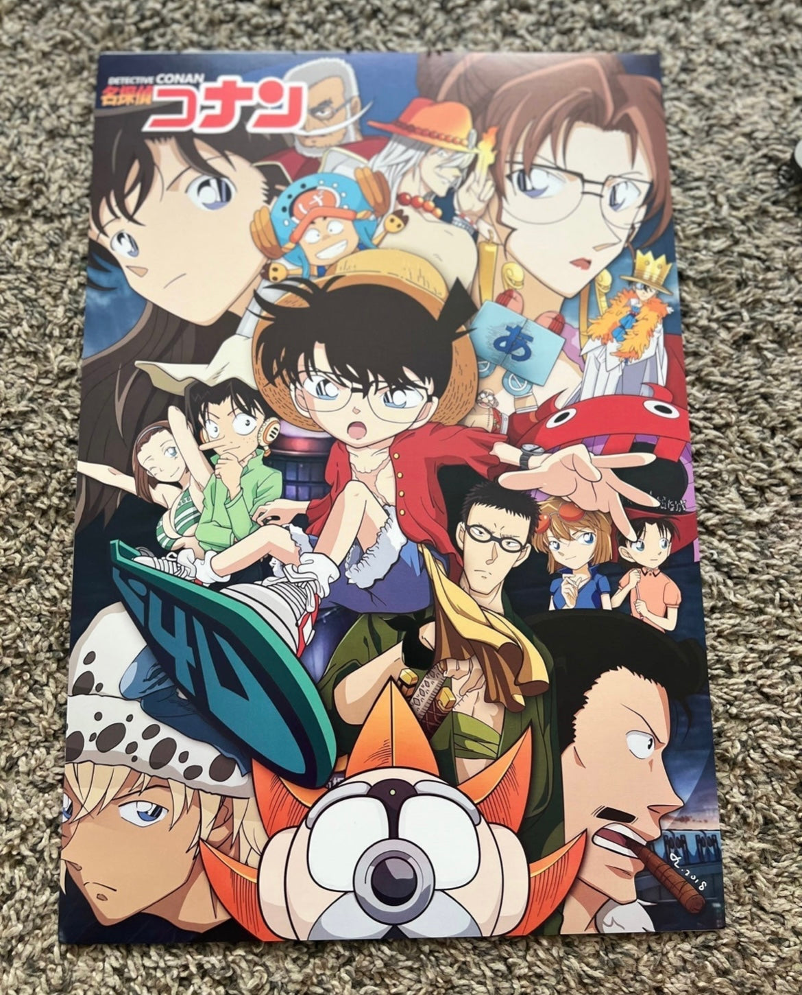 Detective Conan Anime 8 Piece Poster Set