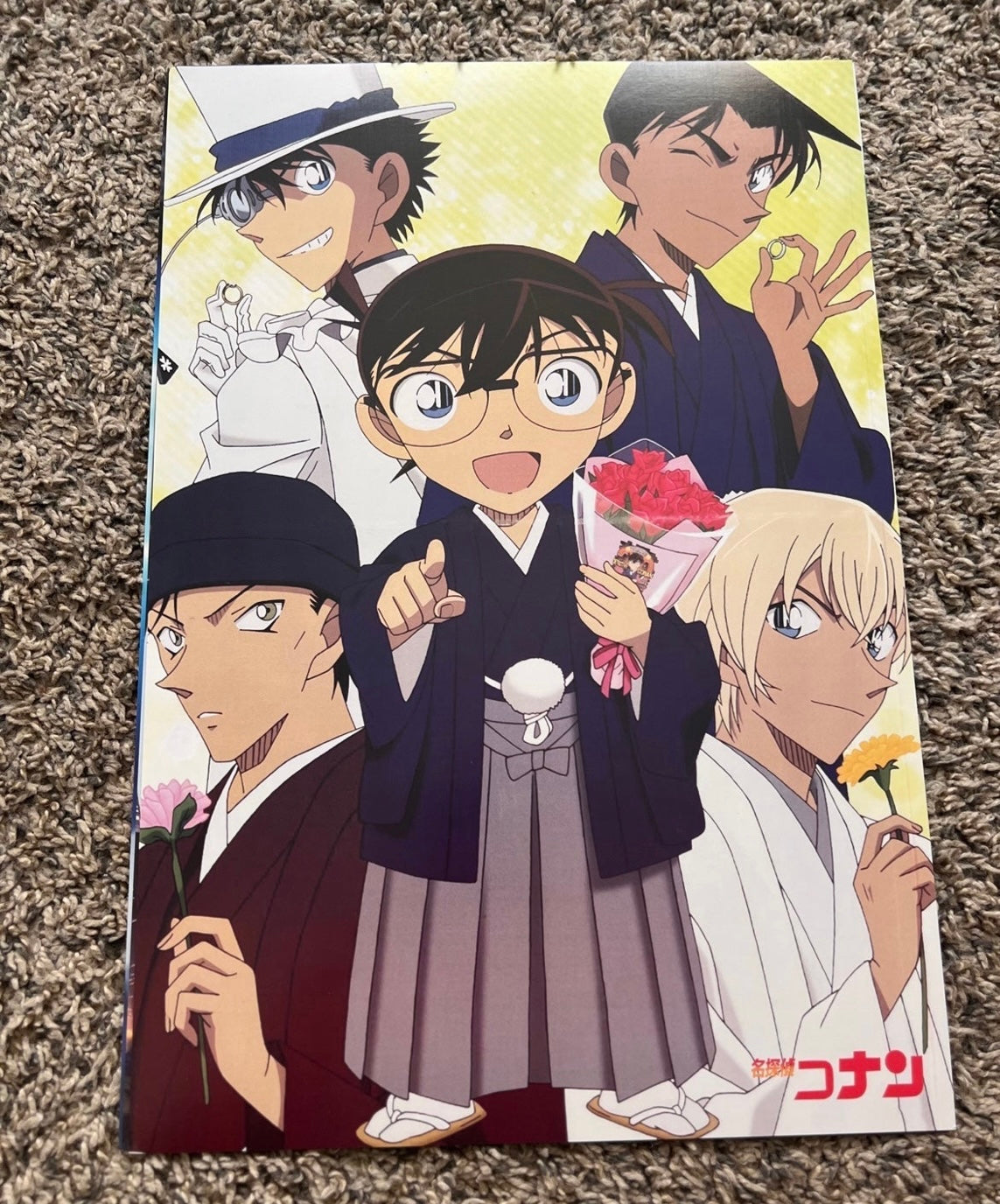 Detective Conan Anime 8 Piece Poster Set